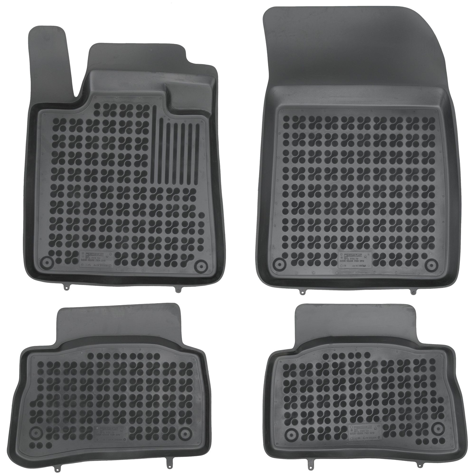 Tapis en caoutchouc premium Rezaw-Plast sur mesure pour Suzuki Kizashi