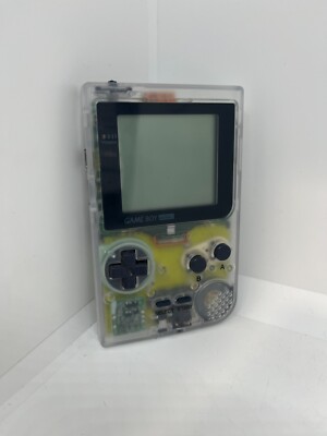 GameBoy / GB Pocket mit Custom Case transparent clear