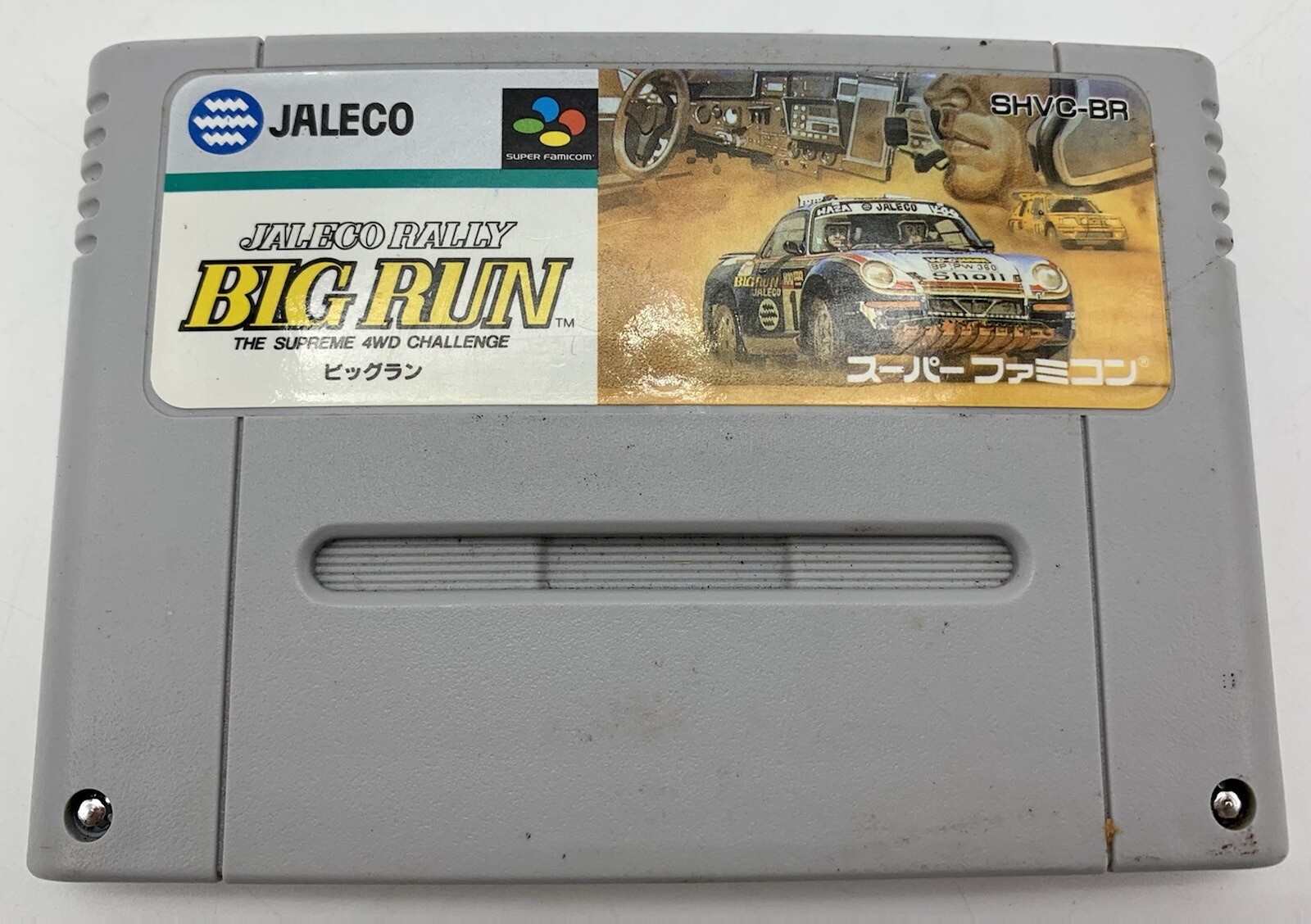 Rally Big Run The Supreme 4WD Challenge Nintendo Super Famicom Vest SHVC-BR