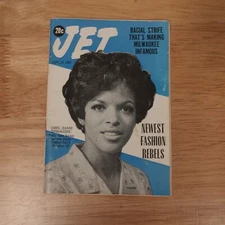 Vintage Jet Magazine September 21, 1967 Carol Jeanne Dipasalegne Black NAACP