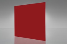 Acrylic Plexiglass Red Opaque Sheet 1/8" Thick - You Pick The Size 2157