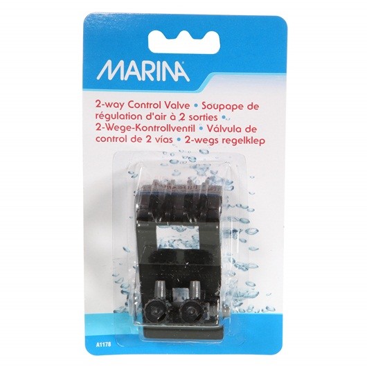 MARINA AQUARIUM 2-WAY GANGED VALVE FOR AIRLINE 4MM AIR