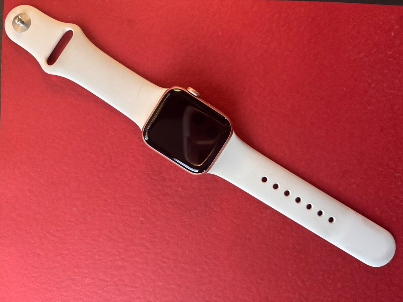 Apple Watch SE 40mm GPS + Cellular | Gold Case, Pink Band | Very Good |-image