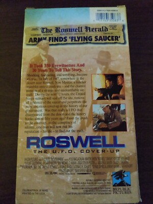 その他 Roswell-U.F.O. Cover-Up [VHS] Roswell: The U.F.O. Cover-Up (VHS, 1995)used 17153350838| eBay