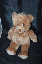 Build A Bear Stuffed Teddy Bear Plush 15 Brown/light brown Q5