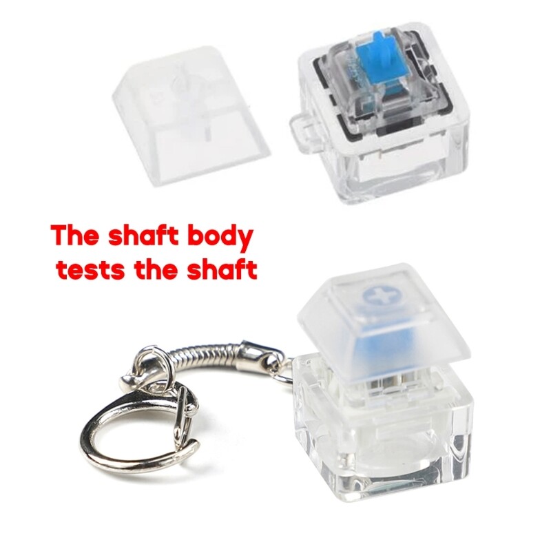 Portable Mechanical Keyboard Tester Keychain Tool for Switch Testing and Typing Experience