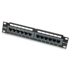 Intellinet Pannello Patch 12 Porte, 10'', 1U, CAT5E UTP