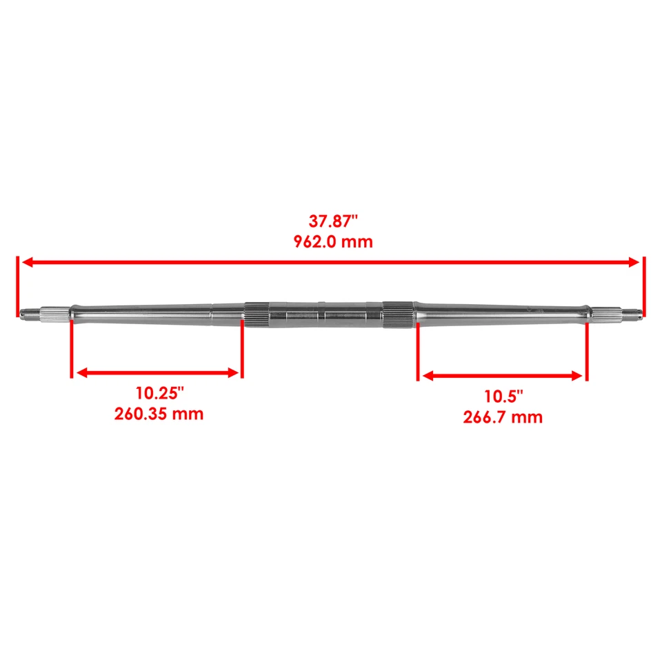 Eje trasero 5133722 para Polaris Predator 500 Outlaw 525 S Outlaw 450 S Foto 2 de 4