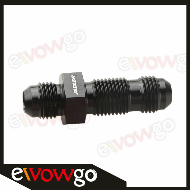 2 Pcs An6 Staffa Adattatore Per Adattatore Per Montatore Per Tubo Flessibile Intrecciato, Separatore Di Tubi A Combustibile Leggero Con Precisione, Lega Di Alluminio, Blu Nero - Foto 8