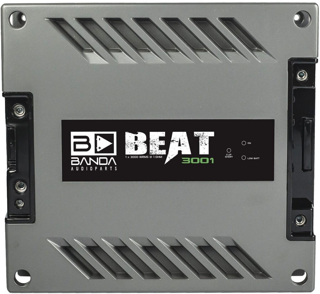 BANDA AUDIOPARTS BEAT3001 1 OHM 3000W RMS - USA DEALER - SAME DAY