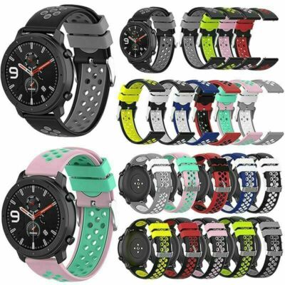22mm Silicone Watch Wriststrap Band for Huawei Watch GT Active/Honor Watch Magic