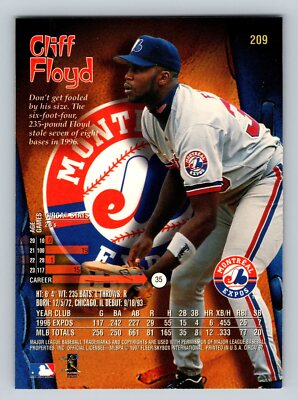 1997 Circa #209 Cliff Floyd NM/MT | eBay