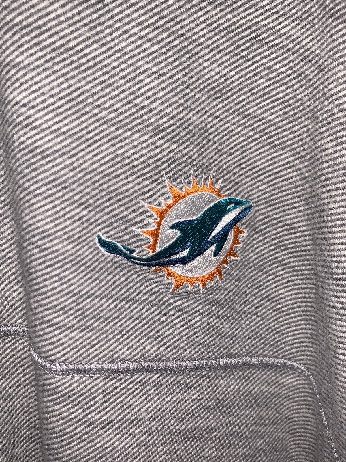Tommy Bahama Miami Dolphins 1/4 Sweater Reversibl… - image 8