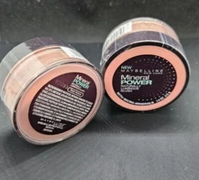 Maybelline Mineral Power Naturally Luminous Blush TRUE PEACH .14oz (LOT OF 2)