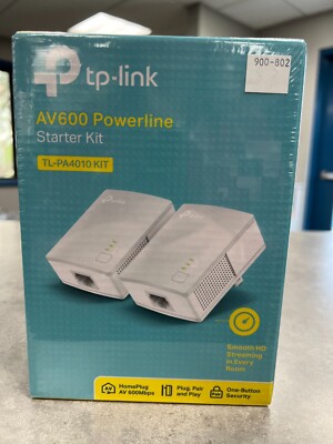 TP-Link AV600 Powerline Starter Kit TL-PA4010KIT