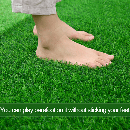 20SQM Artificial Synthetic Grass Fake Lawn Turf Plants Roll Olive 15MM Carpet AU - Picture 9 of 12