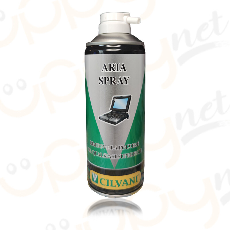Cilvani aria compressa spray 400 ml bomboletta pressurizzata aria secca