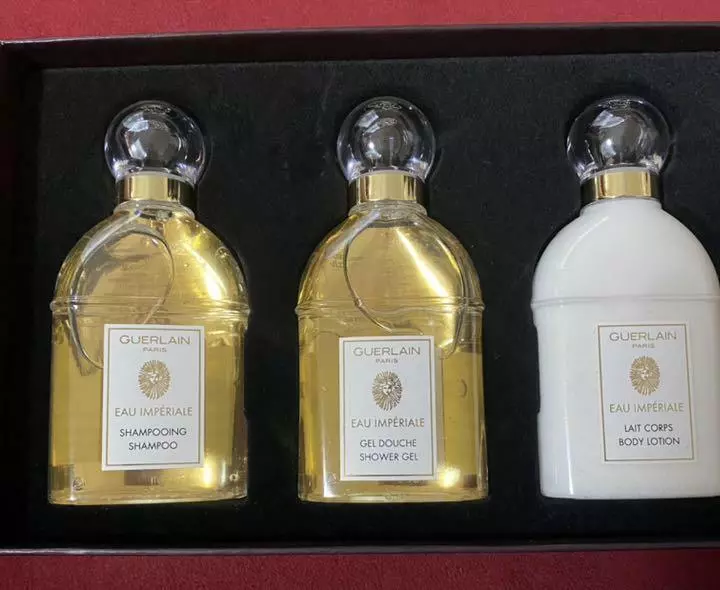 Guerlain EAU IMPERIALE Body Care Set (Shower Gel, Shampoo, Body