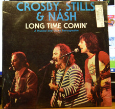 Crosby, Stills Nash - Long Time Comin Laserdisc, 1990 New Sealed LOOK
