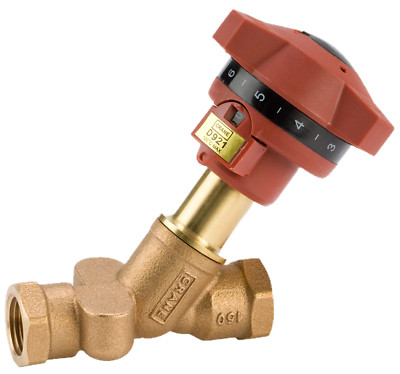 Kran ProBalance D921 1/2'' Doppelregelventil Bronze. Regler 0JG25070X