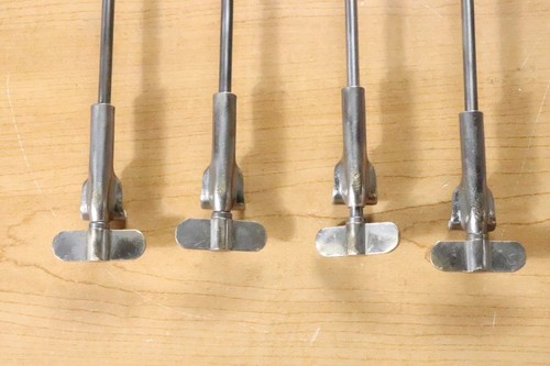 Walberg & Auge 8pk Single Tension Bass Drum T Rods & Claws Vintage 1940s - Picture 6 of 13