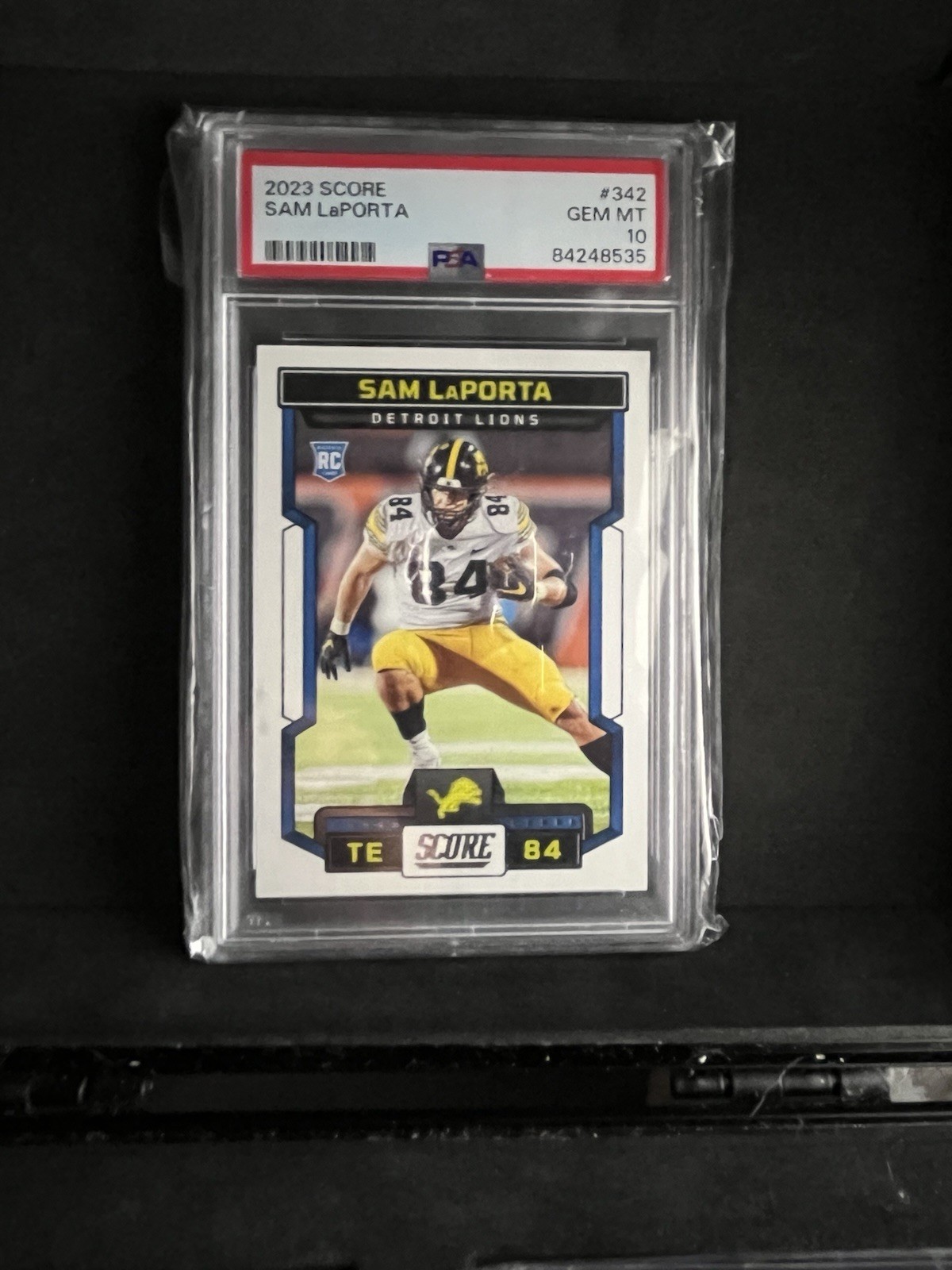 Sam LaPorta Panini Score #342 Base