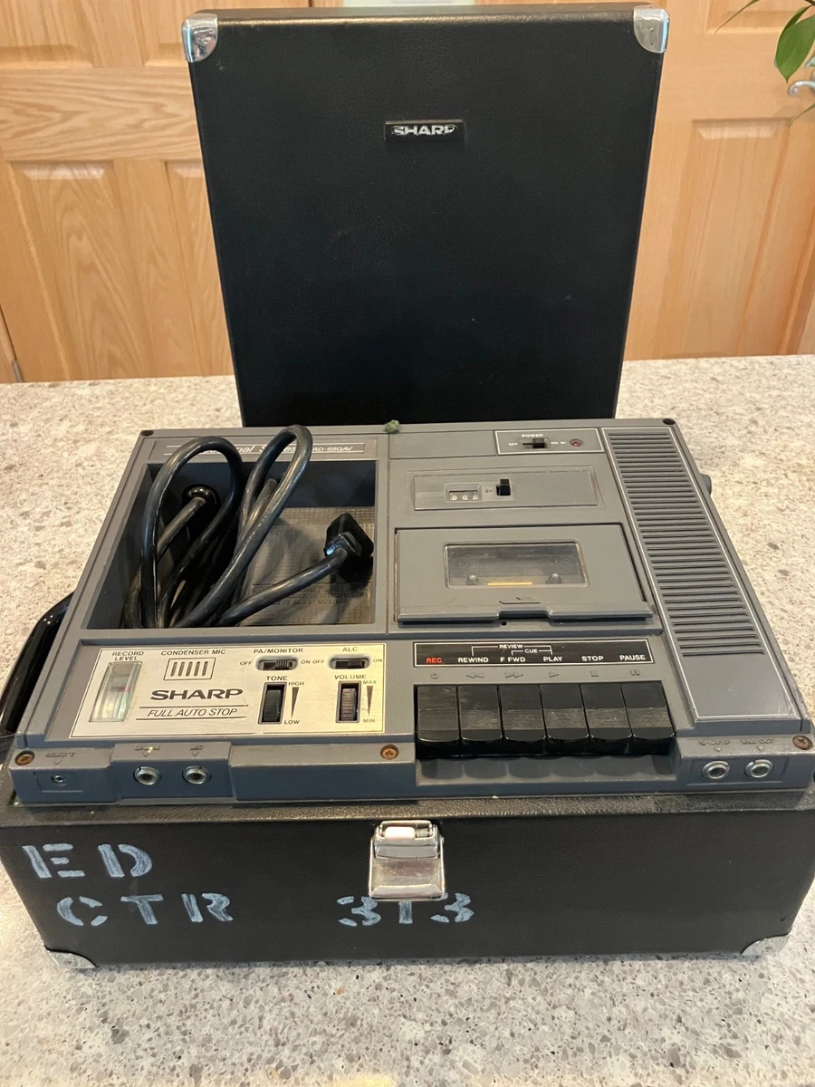 Sharp Vintage Cassette Decks for sale - eBay