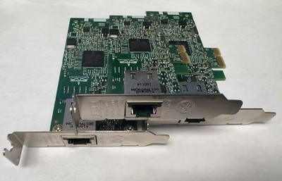 Lot 3 Dell 0J5P32 1KM Port Gigabit PCI-e Network Card Broadcom BCM95722A2202G