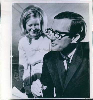 1968 Washington John Rockefeller Sharon Percy Wirephoto 8X8 Vintage