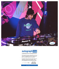 'Inzo' Signed 8x10 Photo DJ EDM Electronic Music Mike Inzano