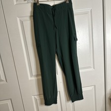 All in Motion Cargo Jogger Pants Olive Green Athleisure Stretch Women’s Large
