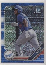 2019 Bowman Chrome Prospects Blue Shimmer Refractor /150 Keibert Ruiz 3q7