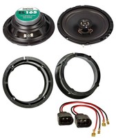 ACV 16,5Cm 100Watt 2-Wege Lautsprecher FüR VW New Beetle 97-10 TüR Front Heck Ab