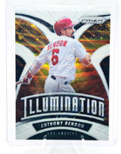 Anthony Rendon 2020 Panini Prizm Illumination Insert #I-12 Los Angeles Angels