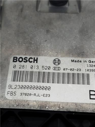 UNITE ELECTRONIQUE Honda FR-V (BE) MPV 2.2 i-CTDi 16V (N22A1) 2007 0281813520 - Photo 3/4