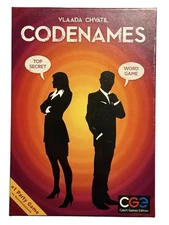 Vlaada Chvatil Codenames Party Game Czech Games Edition NEW SEALED Czech Games