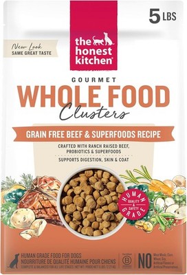 The Honest Kitchen Human Grade Whole Food Clusters Dry Dog Food - Grain Free