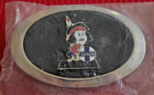 Santa Fe Railroad Belt Buckle with Chico the ...