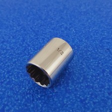 Bonney Usa 12 12 Pt Socket 14 Dr V-16 Vintage Mechanic Car Truck Repair Tool Bonney Usa 12 12 Pt Socket 14 Dr V-16 Vintage Mechanic Car Truck Repair Tool