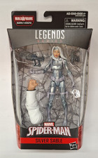 Marvel Legends Hasbro Spider-Man Silver Sable Action Figure BAF Kingpin