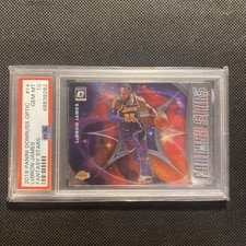 2019 PANINI DONRUSS OPTIC   #14 LEBRON JAMES PSA 10 FANTASY STARS