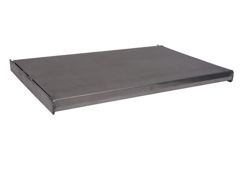 36"x 20" Aluminum Solid Cantilever Shelf w/ 2 Cross Supports