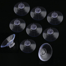 10 Pack Glass Table Suction Cups - 20Mm Rubber Suckers, Anti-Collision, Desk ...