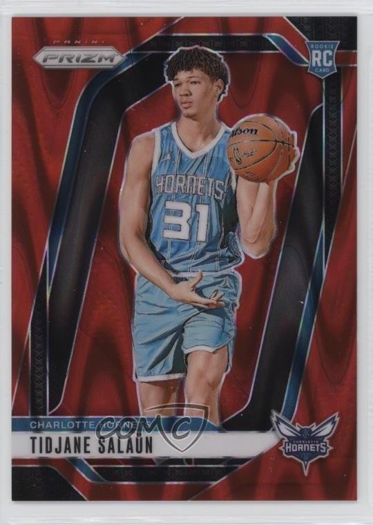 2024-25 Panini Prizm Red Seismic /299 Tidjane Salaun Salaün #262 Rookie RC