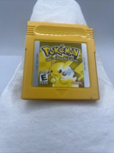 Pokémon Yellow Version Special Pikachu Edition (Game Boy, 1999) Authentic Game
