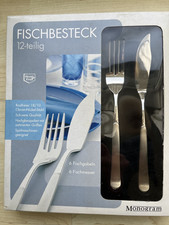 Fischbesteck 12-tlg 6 Personen 18/10 “Monogram“ AMEFA Solingen NEU
