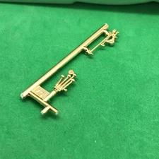 1pc GOLD LENCO Type B Shifter & Rods Drag Racing PRO STOCK 1:24 LBR Model Parts