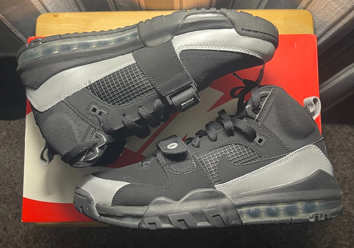 Nike Air Max Bo Jax Black Men\'s Sneakers Size 9.5 (654478-001) Nike Air Max Bo Jax Premium Black for Sale | Authenticity  main image 3