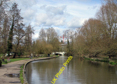 Photo 6x4 The Cam at Sheep's Green on Easter Monday Cambridge/TL4658 Loo c2016