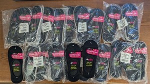 LOT OF 24 PACKAGES AIRPLUS COMFORT LITE EVERYDAY 3 PAIR FOOTIES = 72 PAIRS TOTAL